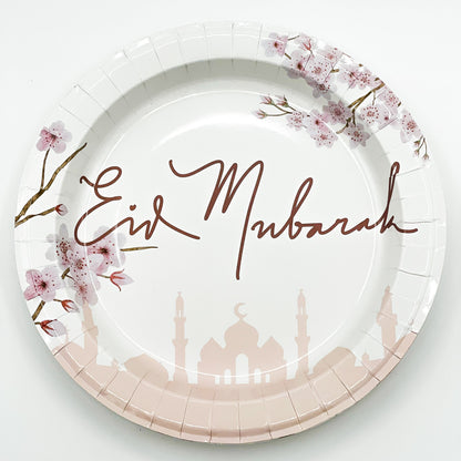 Eid mubarak plates SAKURA Collection